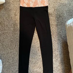 Victoria’s Secret fold over waist yoga pants